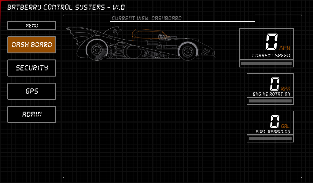 Initial User Interface Work for the&nbsp;PlayBook