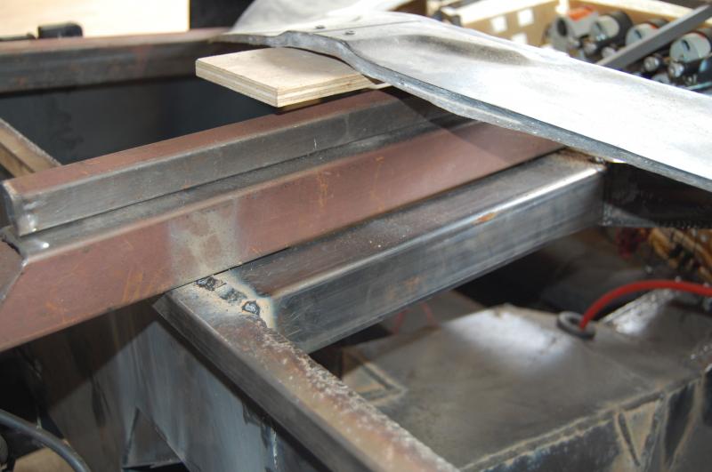 Propping the front of the&nbsp;Cockpit